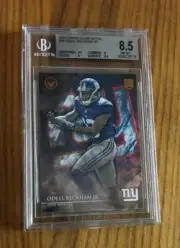2014 Topps Valor Retail~ODELL BECKHAM JR #26 RC~Rookie Card~BGS 8.5 w/ 2 x 9.5