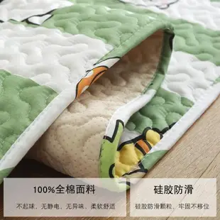 純棉嬰兒爬行墊兒童地墊臥室客廳家用地上鋪的墊子榻榻米飄窗墊毯