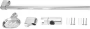 Wall Mounted Shower Head Bracket, Lifting Shower Extension Arm Handheld Slide Bar, Shower Arm Bathroon for Home for Hotel Shower Room