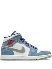 在飛比找Farfetch優惠-Jordan 1 Mid "French Blue" sne