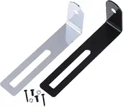 AKOOSY 2Sets Shape Pickguard Mounting Bracket Scratch Plate Support for Electric Guitar Easy Installation with Screws Durable and Design for Musicians