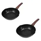 Frying Pan Cooking Pan Wok Pan Cookware with Long Handle Nonstick Omelette Pan