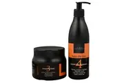 2 x Cabello Leave-On Moisture + Intensive Mask Keep Me Hot / 400mL + 500mL