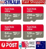 Micro SD Card SanDisk Ultra 32GB 64GB 128GB 256GB 512GB Memory Class10 100MBs
