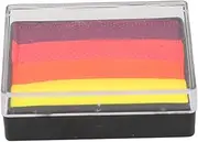 Water Activated 4 Color Split Cake Palette Makeup Face Body Paint Halloween Cosplay (25)