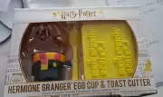 Hermione Granger Harry Potter Egg Cup & Toast Cutter Set Wizarding World Collect