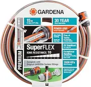 GARDENA Premium SuperFLEX Hose 13mm X 15m Fitted