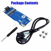 Mini PCI-E to USB Adapter w/ SIM card Slot for WWAN/LTE Module Vertical
