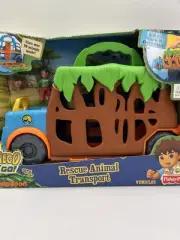 Fisher Price Go Diego Go Rescue Animal Transport 2010 Viacom Nickelodeon Rare