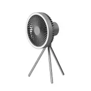 Multifunctional Household Appliances USB Charging Table Tripod Air Cooling Fan with Night Light Outdoor Camping Ceiling Fan