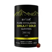 60PCS Shilajit Gummies Pure 100% Himalayan Shilajit Resin Natural Supplement New