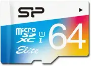 Silicon Power 64GB MicroSDXC UHS-1 Class10, Elite Flash - SP064GBSTXBU1V20SP