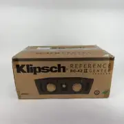 New Klipsch RC-42 II Center Speaker Black 1011866