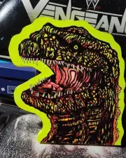 Shin Godzilla Woodcut (Yellow Colorway)