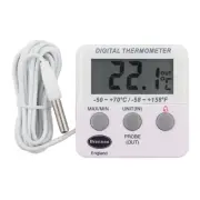 Refrigerator Thermometer Digital - Fridge and Freezer Alarm Alert When Temperatu
