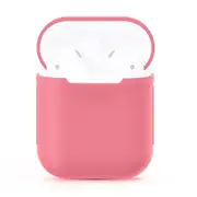 For AirPods 2nd Gen Case, Silicone Protective Cover, Pink