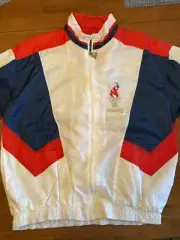 Vintage 1996 Team USA Atlanta Olympics Starter Windbreaker Jacket Large L NWOT