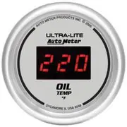 Autometer Ultra Lite Digital Oil Temp Gauge Electric - 0 - 340 F, 2 1/16 Inch, AU6548