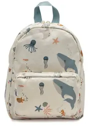 Liewood Kids Allan Printed Canvas Backpack - Multicoloured - One Size ONE SIZE