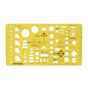 Architectural Detailer Templates for Room Door Window Wheel Chair Interior Drafting Tool 1 Stencil