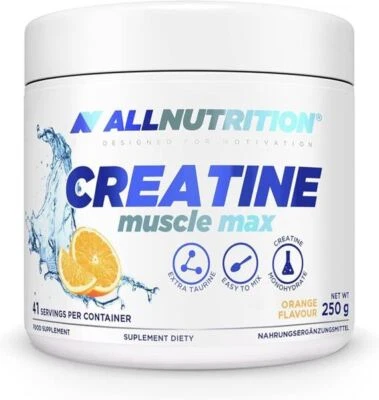 Allnutrition Creatine Muscle Max, Orange - 250g