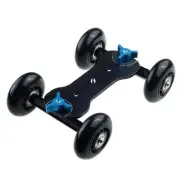 Cool Table Top Dolly Mini Car Skater Track Slider Fr DSLR Video Film Camera Rig