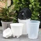 Water Storage Box Plastic Planter Flower Plant Container for Balcony Desktop
