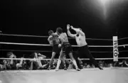 Aaron Pryor Lands A Punch Against Alexis Arguello Old Boxing Photo