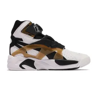 Puma 籃球鞋 Disc System Weapon 男鞋 海外限定 Cedric Ceballos 白 黑 373344-01