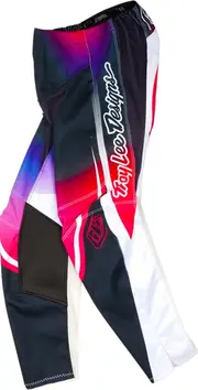 Troy Lee Designs GP Pro Drip Youth Motocross Pants, black-purple, Size 26 for Men Black Purple