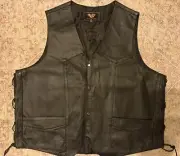 Vance Leathers Motorcycle Vest NWT Size 58