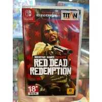 在飛比找蝦皮購物優惠-全新現貨⚠️NS Switch 碧血狂殺 Red Dead 