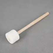 Drum Mallet Length 34cm Felt Head Percussion Mallet for Drums Solo Beginners