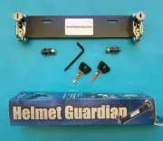 Helmet Guardian, CHROME, Motorcycle Helmet Lock, Our 25th Anniversary SALE!!