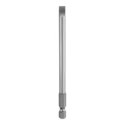 SL6 Magnetic Slotted Screwdriver Bits 6mm Flat Head Screwdriver Bit 4"
