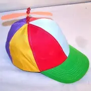 KIDS PROPELLER BASEBALL CAPS childrens funny hats kids dunce funny weird hat new