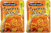 MasFood Instant Laksa Curry Paste, 180 g (Pack of 2)