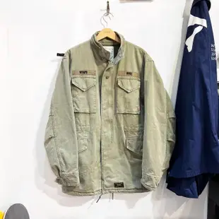 【希望商店】WTAPS M-65 JACKET 17SS 經典 水洗 軍事 夾克