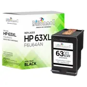 1PK For HP 63XL Black F6U64AN for HP Officejet 3830 3831 3832 3834 4650