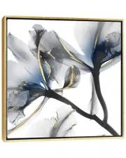 iCanvas Indigo Luster Cyclamen II Framed Canvas by Albert Koetsier Wall Art
