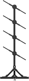 3D Hologram Fan Standing 3D Holographic Projector Support Image Video Splicing Remote Advertise Display 3D Fan Advertising Logo Light for Business Store Signs,Bar,Party Halloween(4 Pieces Splicing)