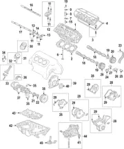 Genuine Acura Tensioner Pulley 14510-R9P-A01