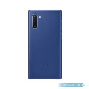 【SAMSUNG 三星】原廠Galaxy Note10 N970專用 皮革背蓋-小牛皮(公司貨)