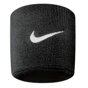 Nike Swoosh Wristband OSFA - Black / White