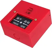 Hand-Triggered Emergency Alarm Switch Resettable Rectangular Fire Pit Cover