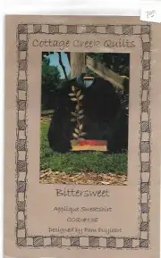 BITTERSWEET - Cottage Creek Quilts Sweatshirt Applique Fall