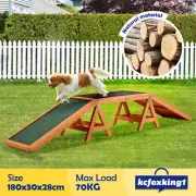 Pet Dog Agility Ramp Toy Obedience Training Equipment Obstacle Course Sports