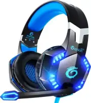VersionTECH. G2000 Gaming Headset For PS5 PS4 Xbox One Controller,Bass Surround
