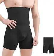 [YLHONE] Men's Shapewear Lightweight Men Tummy Control Boxer Brief Short Compression Slimming Body Shaper Underwear