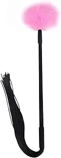 Sm Adult Sexy Feather Teasing Dual-Purpose Whip Toys Male And Female Role Play Sex Toys Tickling For Adult Couples Sex Game Pink